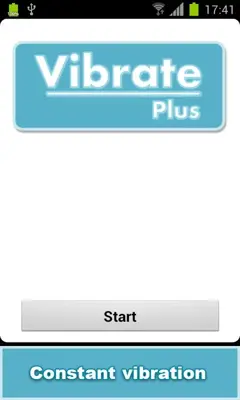 Vibrate Plus android App screenshot 0